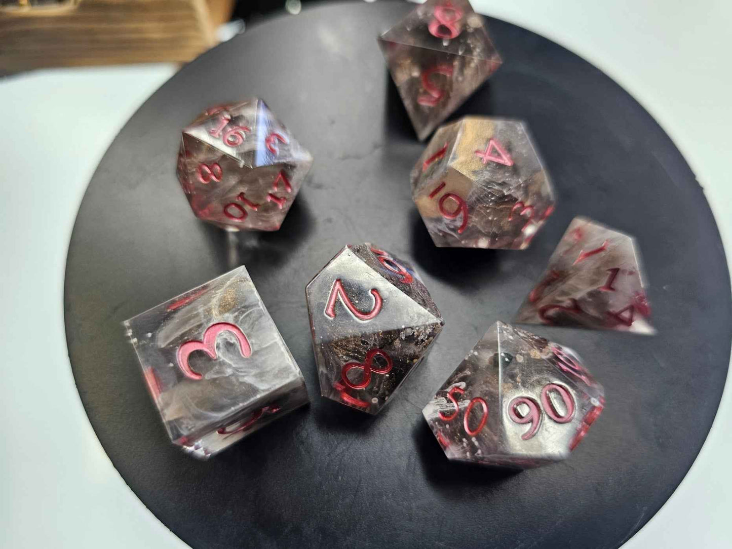 The Legend of the Vampire's Crypt Polyhedral Dice Set