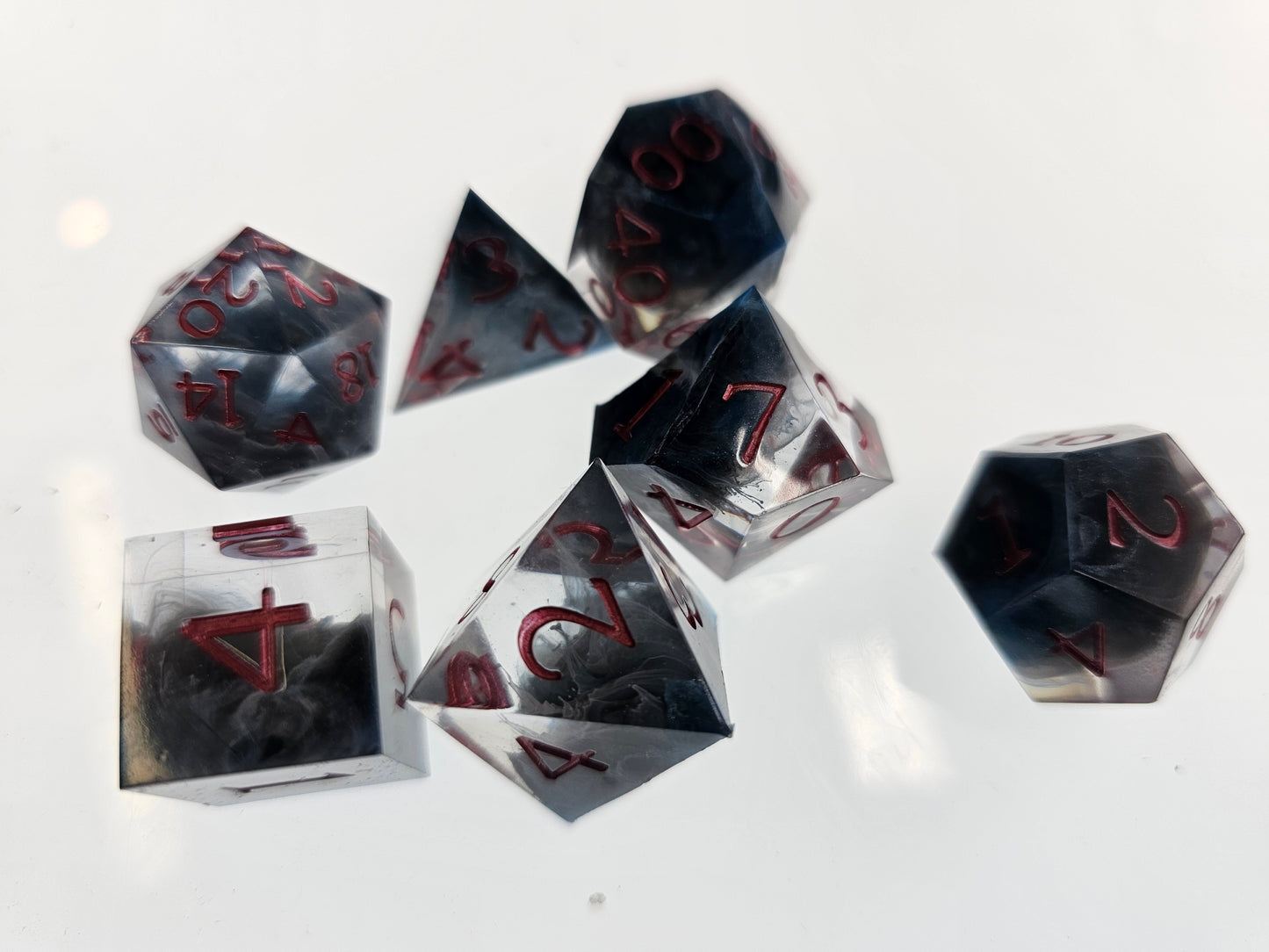 The Legend of the Frostfire Tempest dice