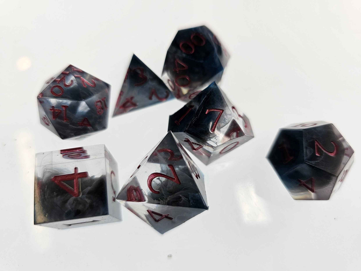 The Legend of the Frostfire Tempest dice