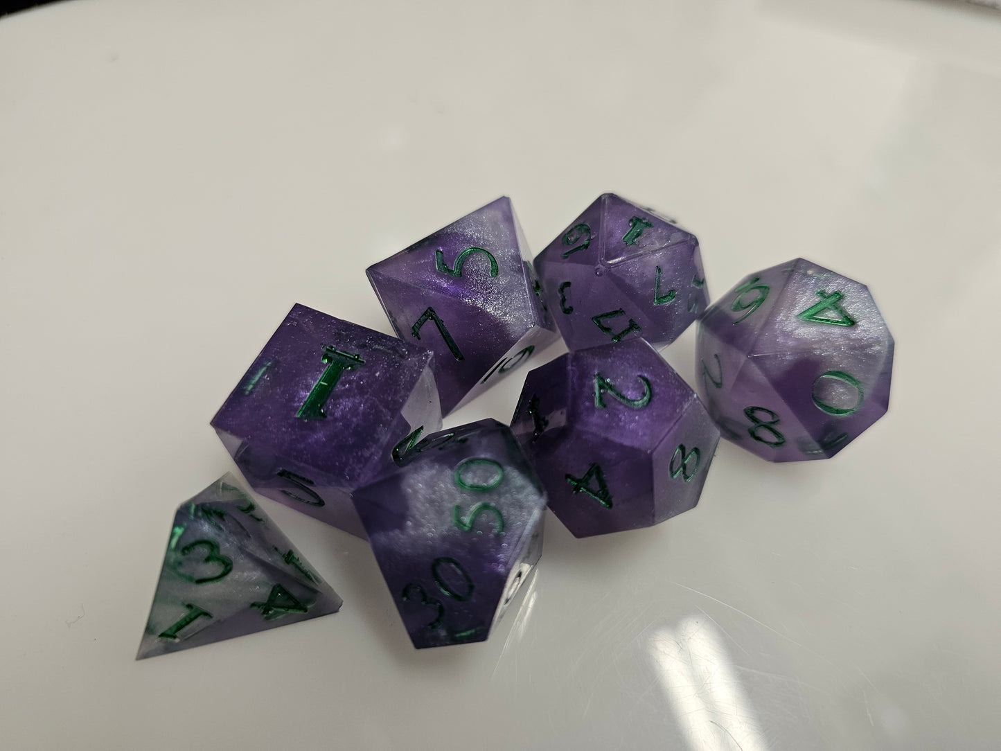 The Legend of the Moonlit Cloud Dice Set