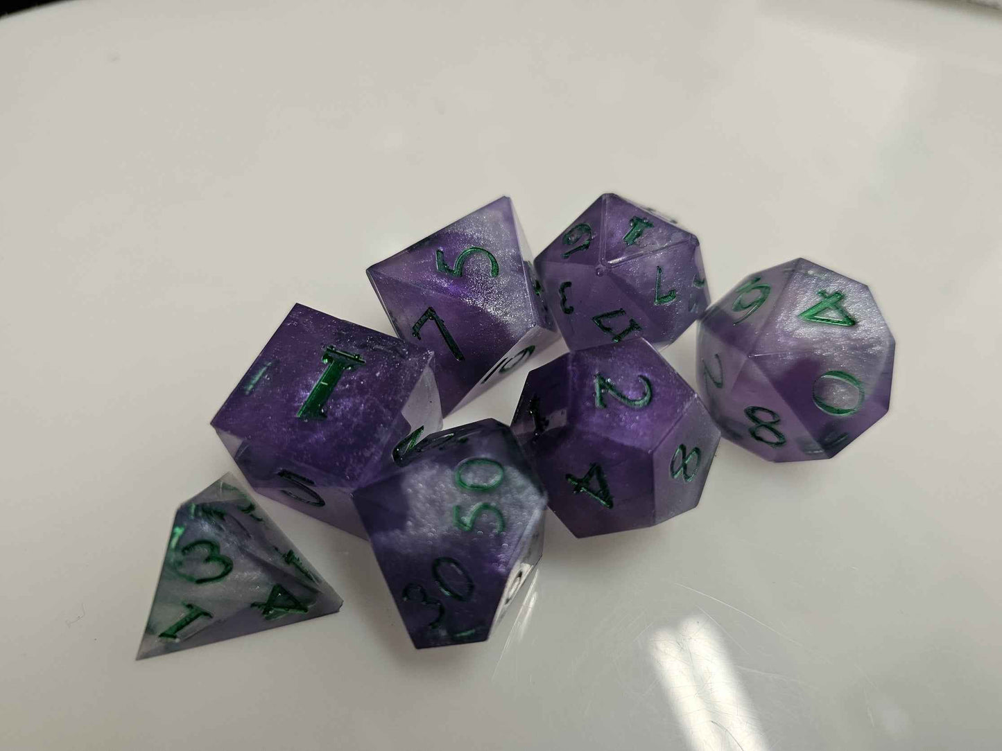 The Legend of the Moonlit Cloud Dice Set