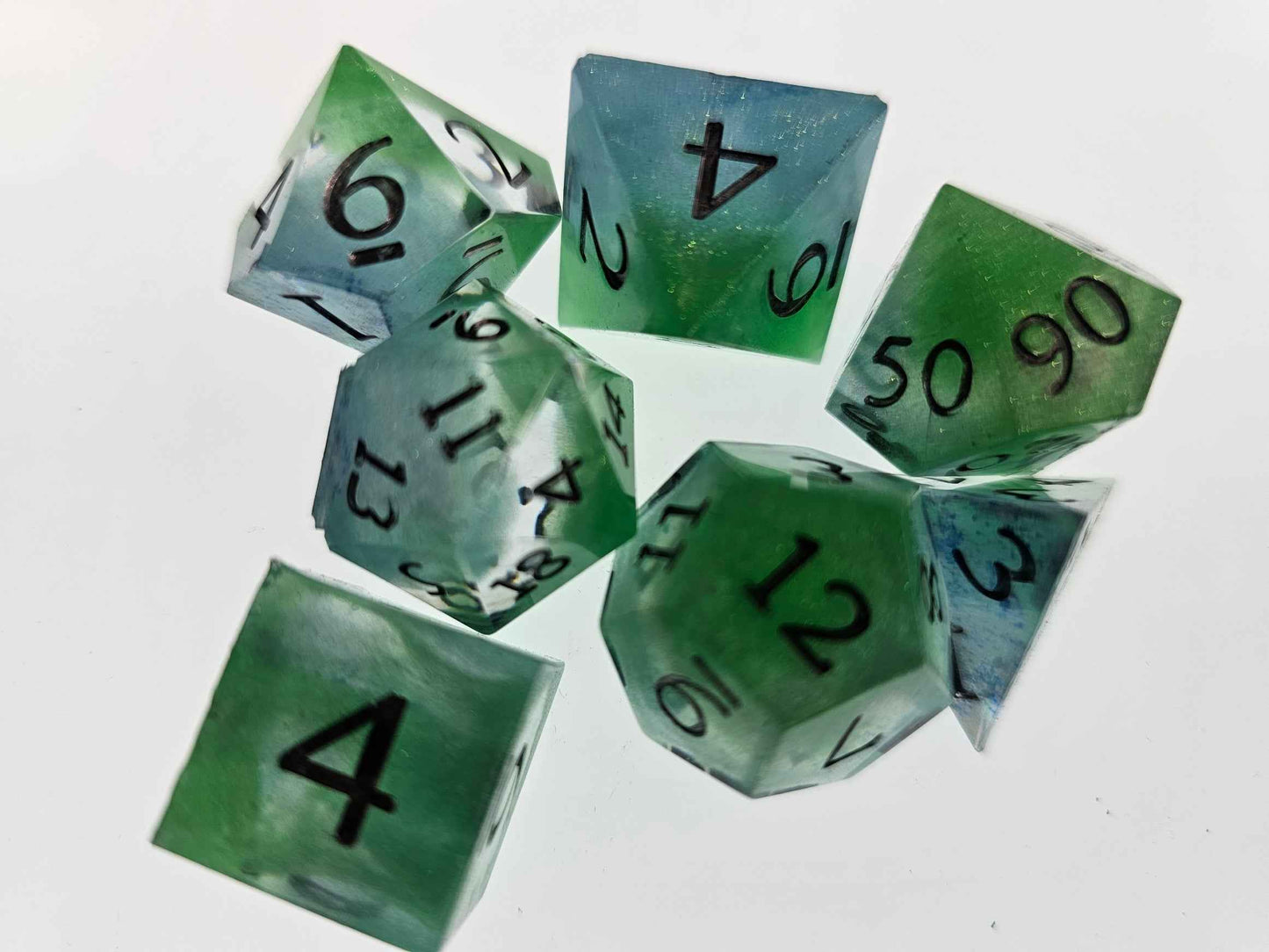 The Legend of the Mermaid’s Lagoon Polyhedral Dice Set