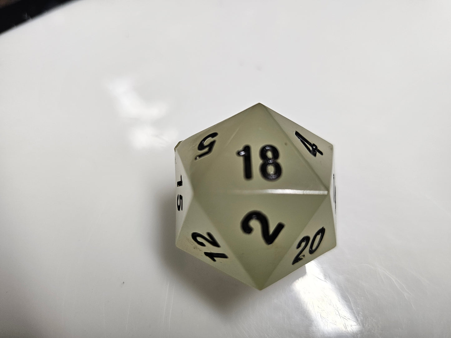 The Legend of the Pale Moonstone Polyhedral Dice