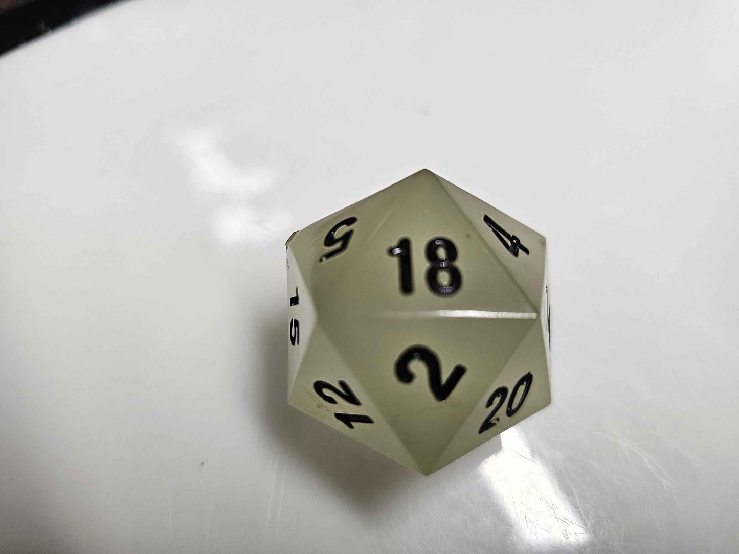 The Legend of the Pale Moonstone Polyhedral Dice