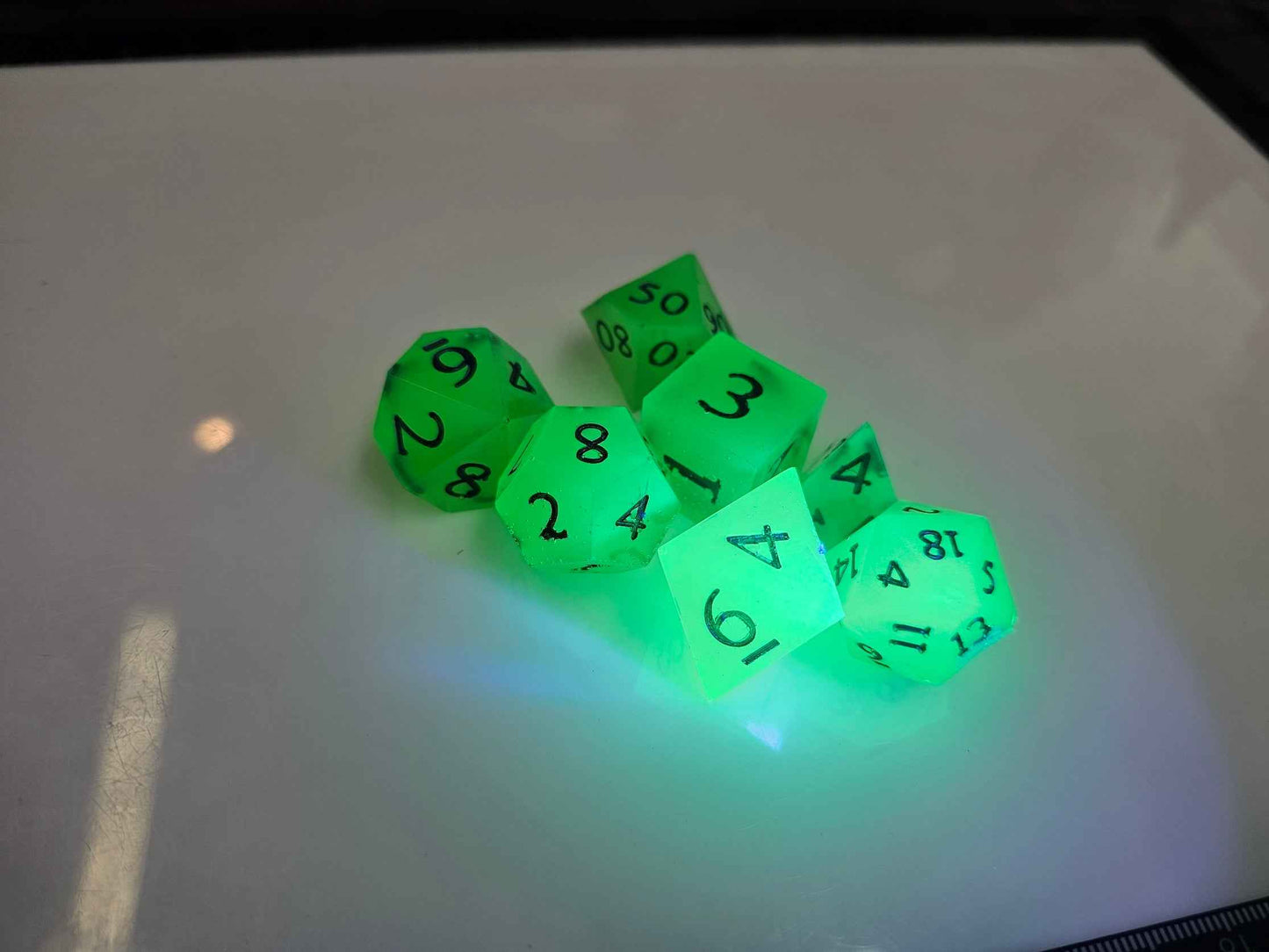 The Shards of the Slime-Core Grove dice
