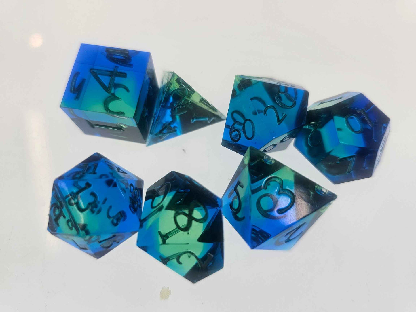 The Shard of the Deep-Earth Geode dice