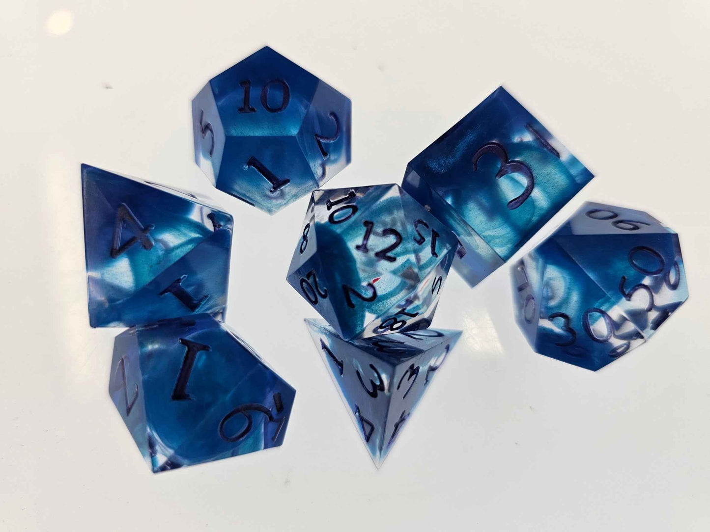 The Core of the Ice-Dragon's Breath dice