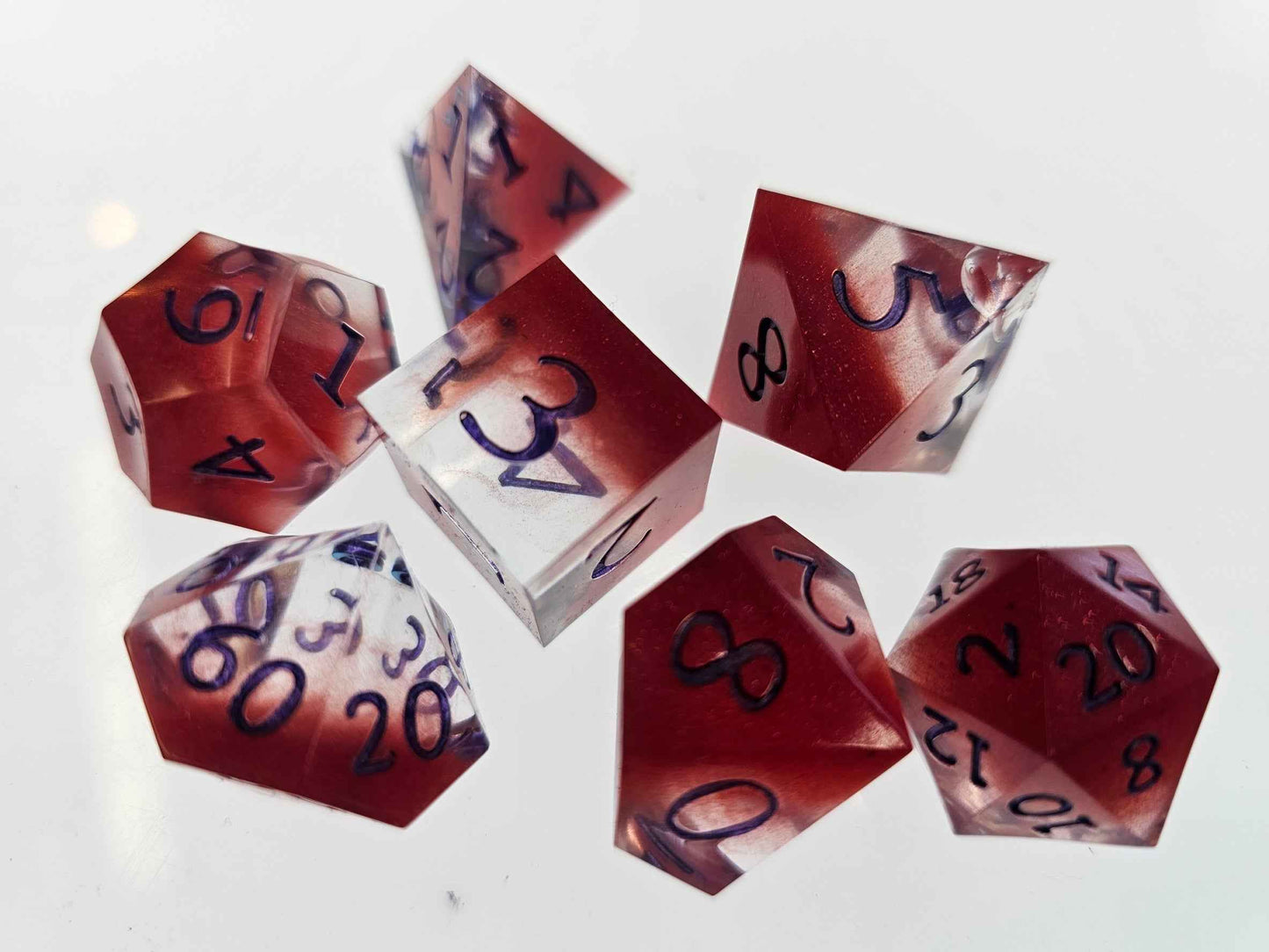 The Embers of the Dragon's Forge dice