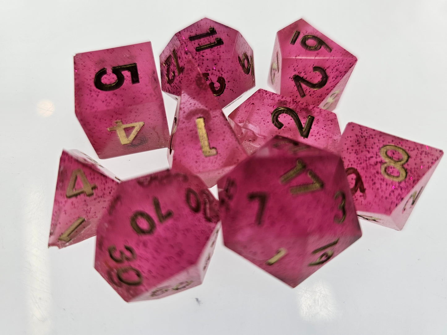 The Shards of the Pixie Orchard dice