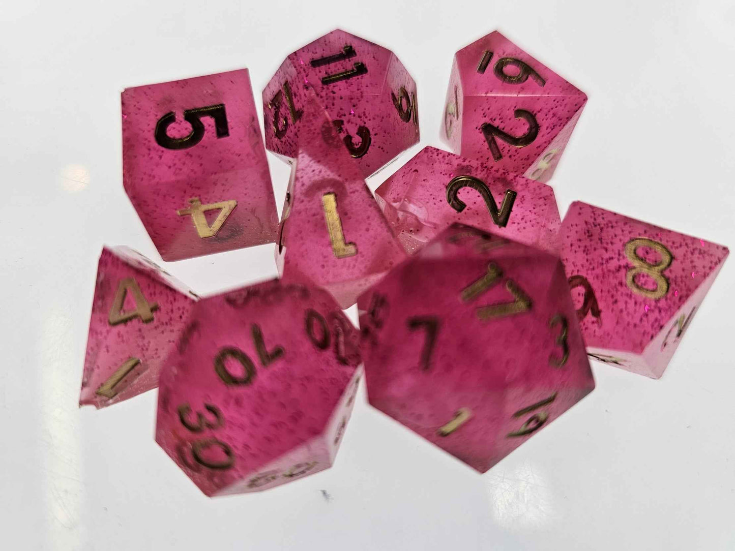 The Shards of the Pixie Orchard dice