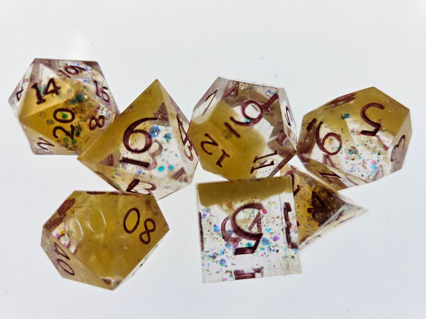 The Shards of the Carnival Sprite dice