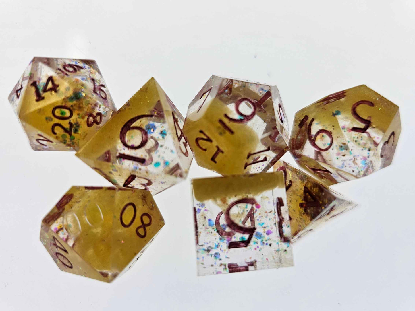 The Shards of the Carnival Sprite dice