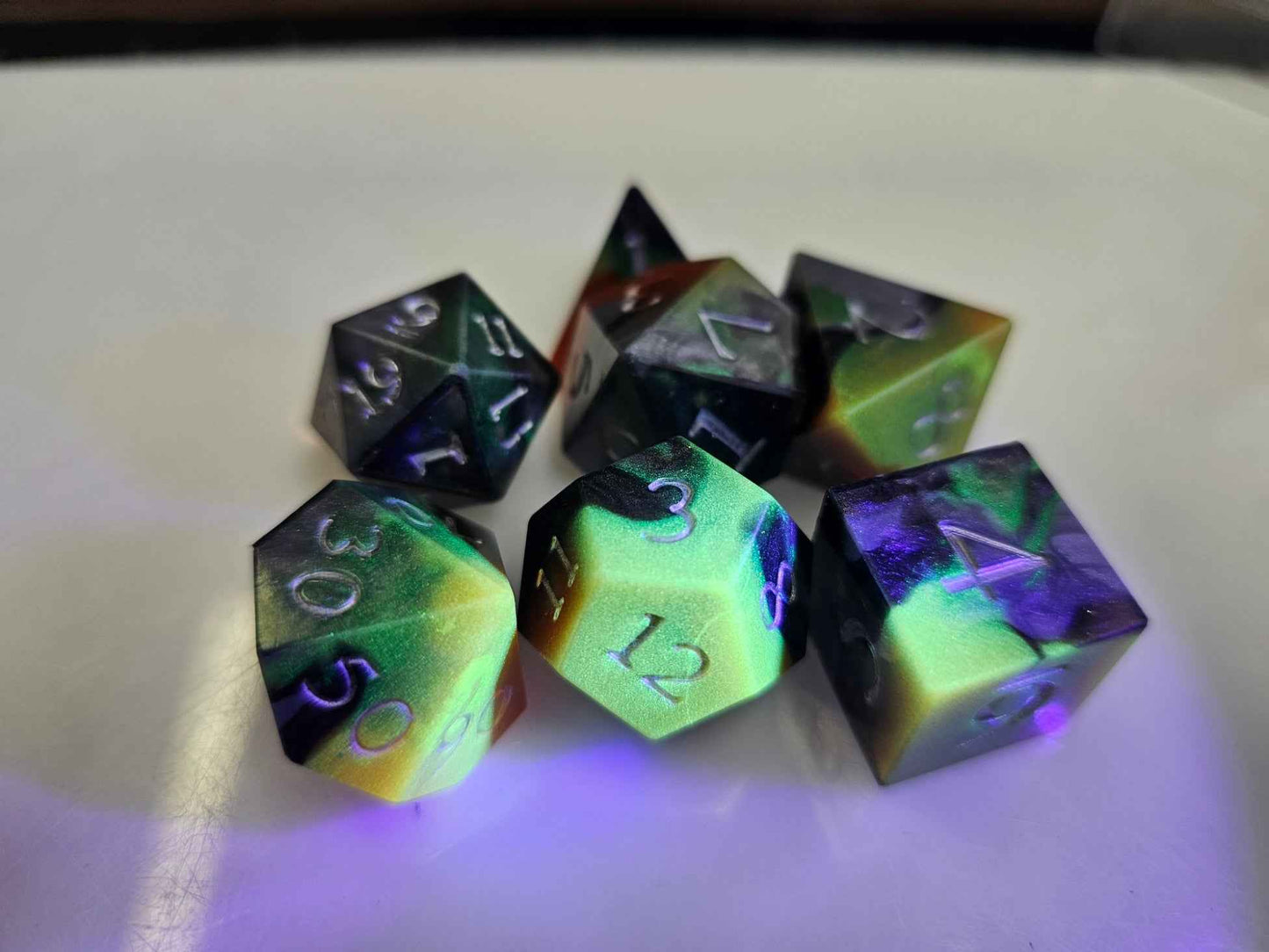 The Shards of the Forge-Fire Hearth dice