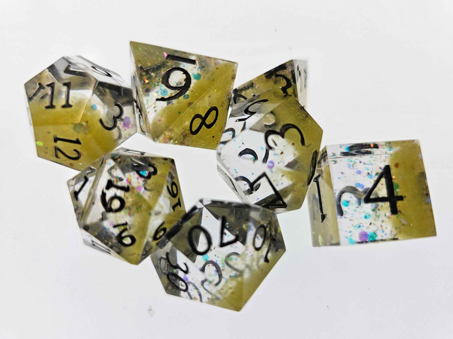The Shards of the Sun-Dust Comet dice