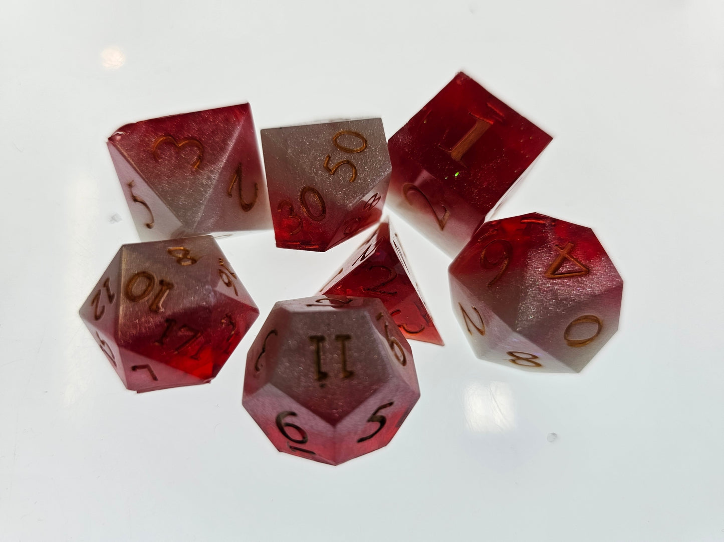 The Shards of the Dragon-Fire Peak dice