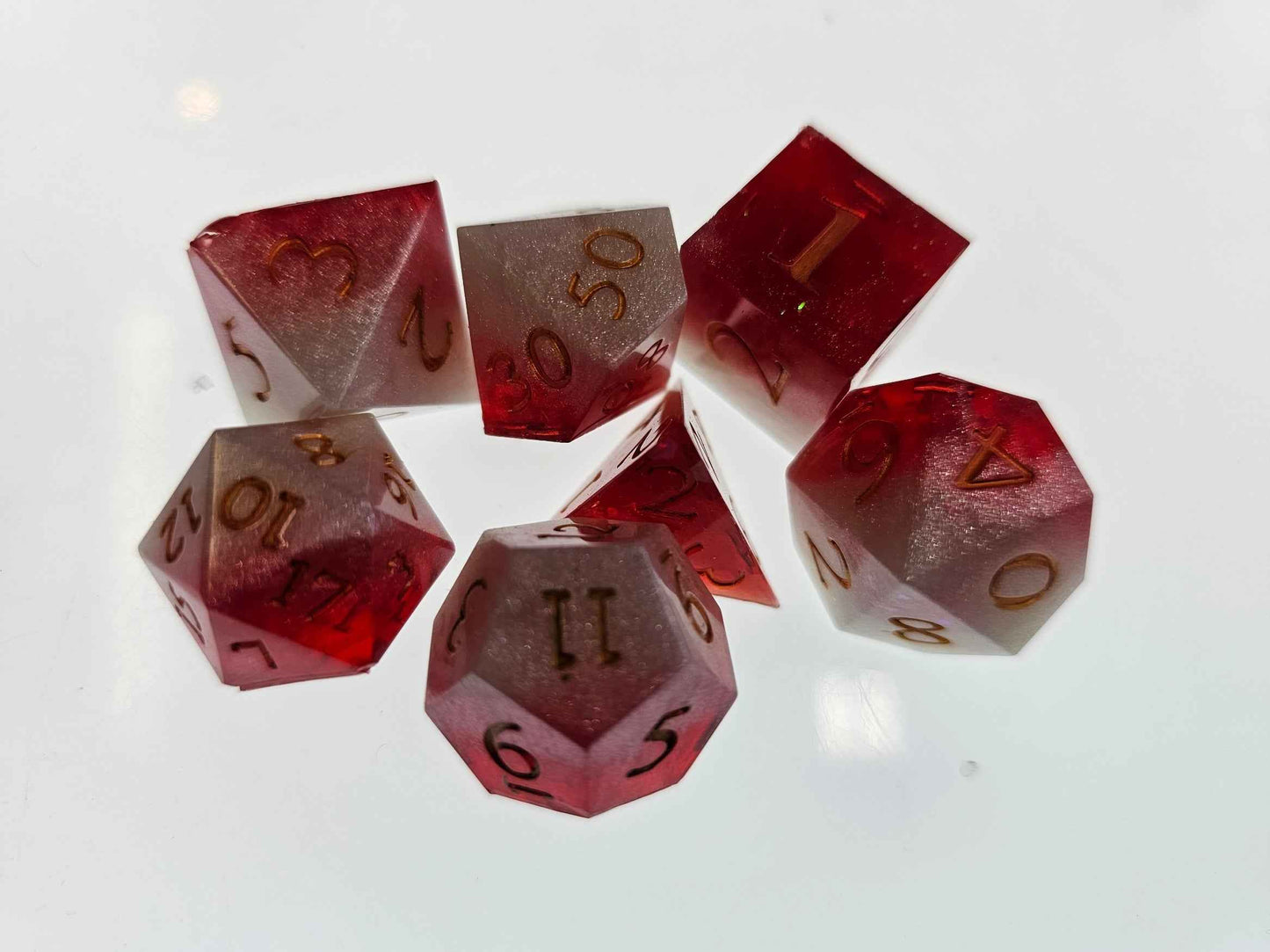 The Shards of the Dragon-Fire Peak dice