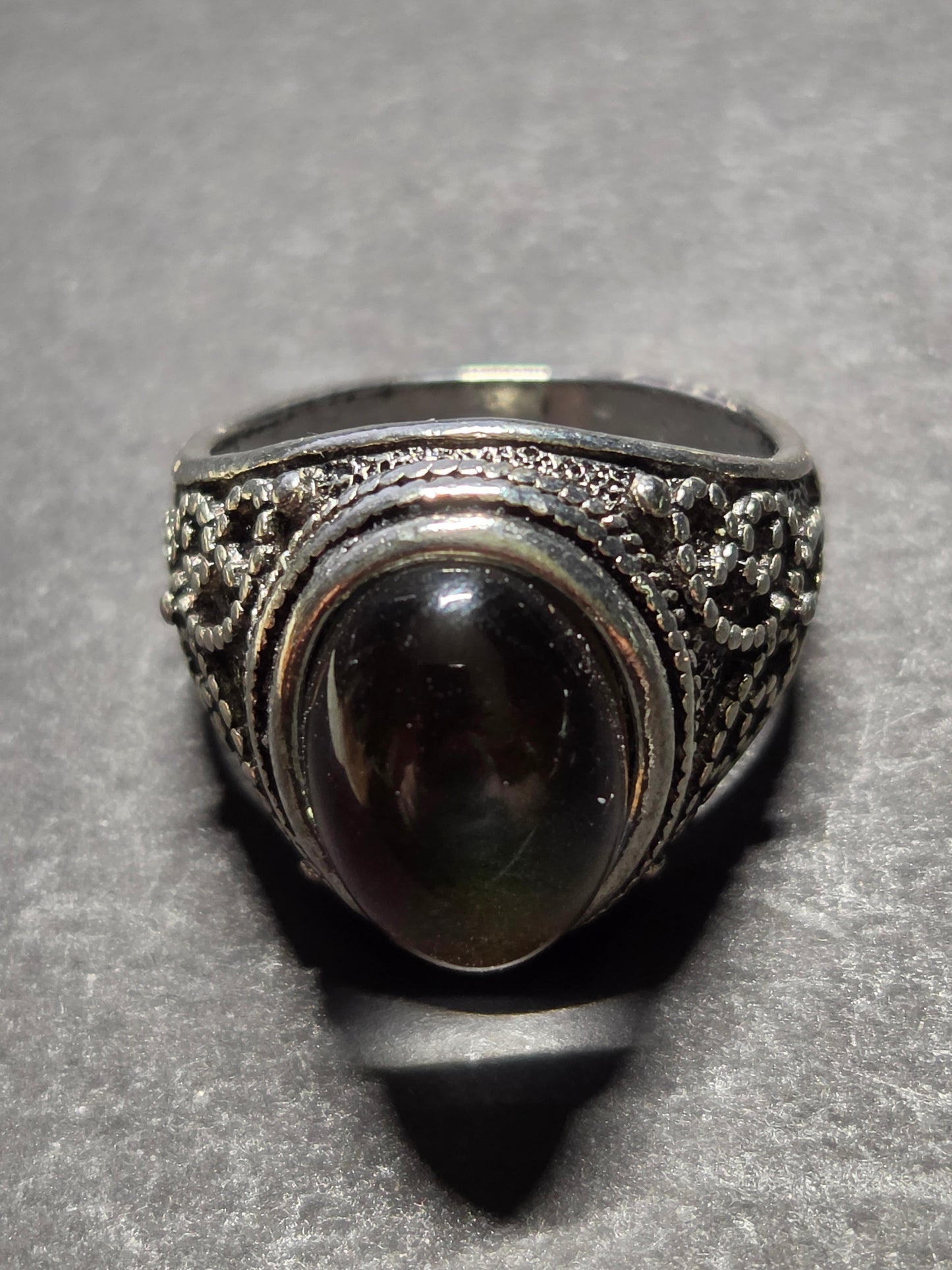 Sterling Silver Oval Color Changing Mood Ring