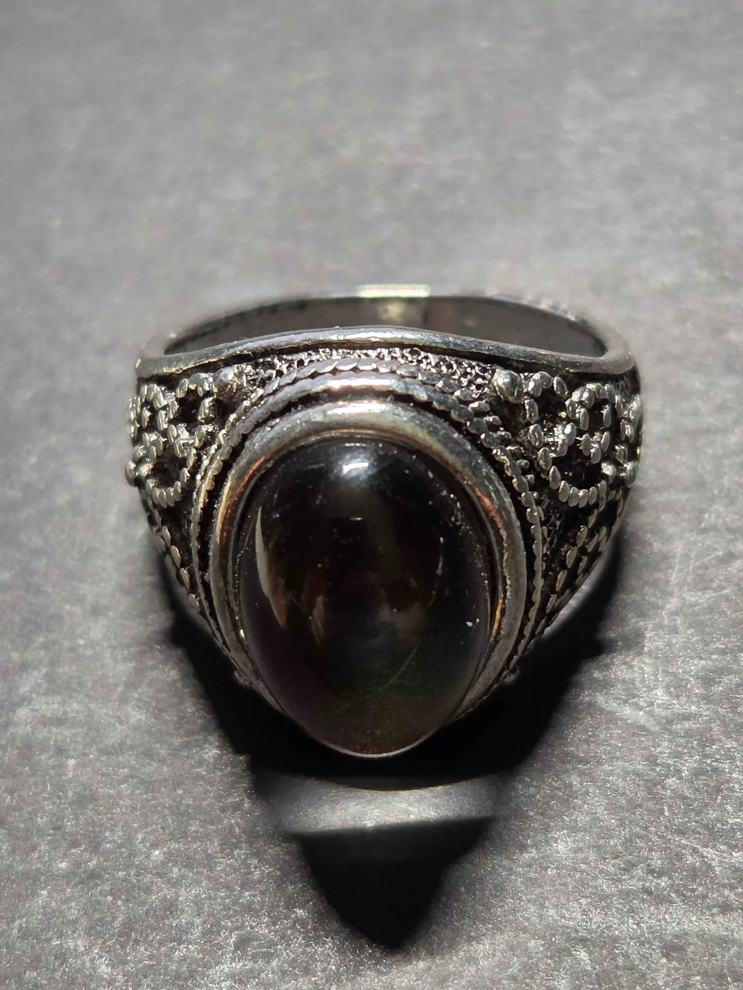 Sterling Silver Oval Color Changing Mood Ring