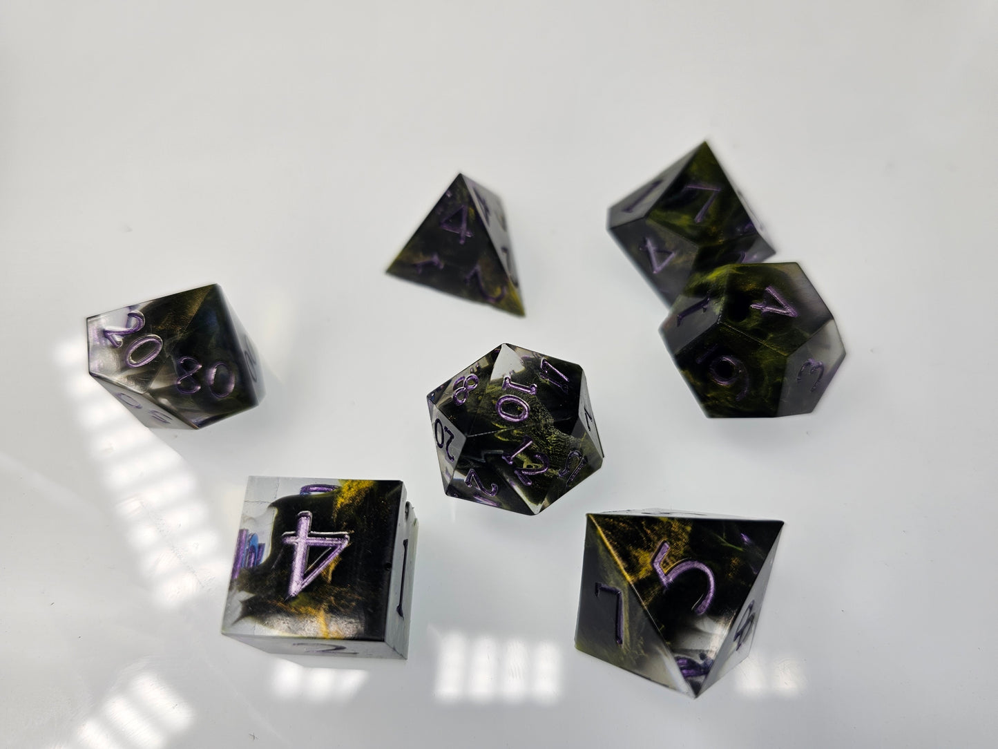 The Curse of the Shadow Swamp dice