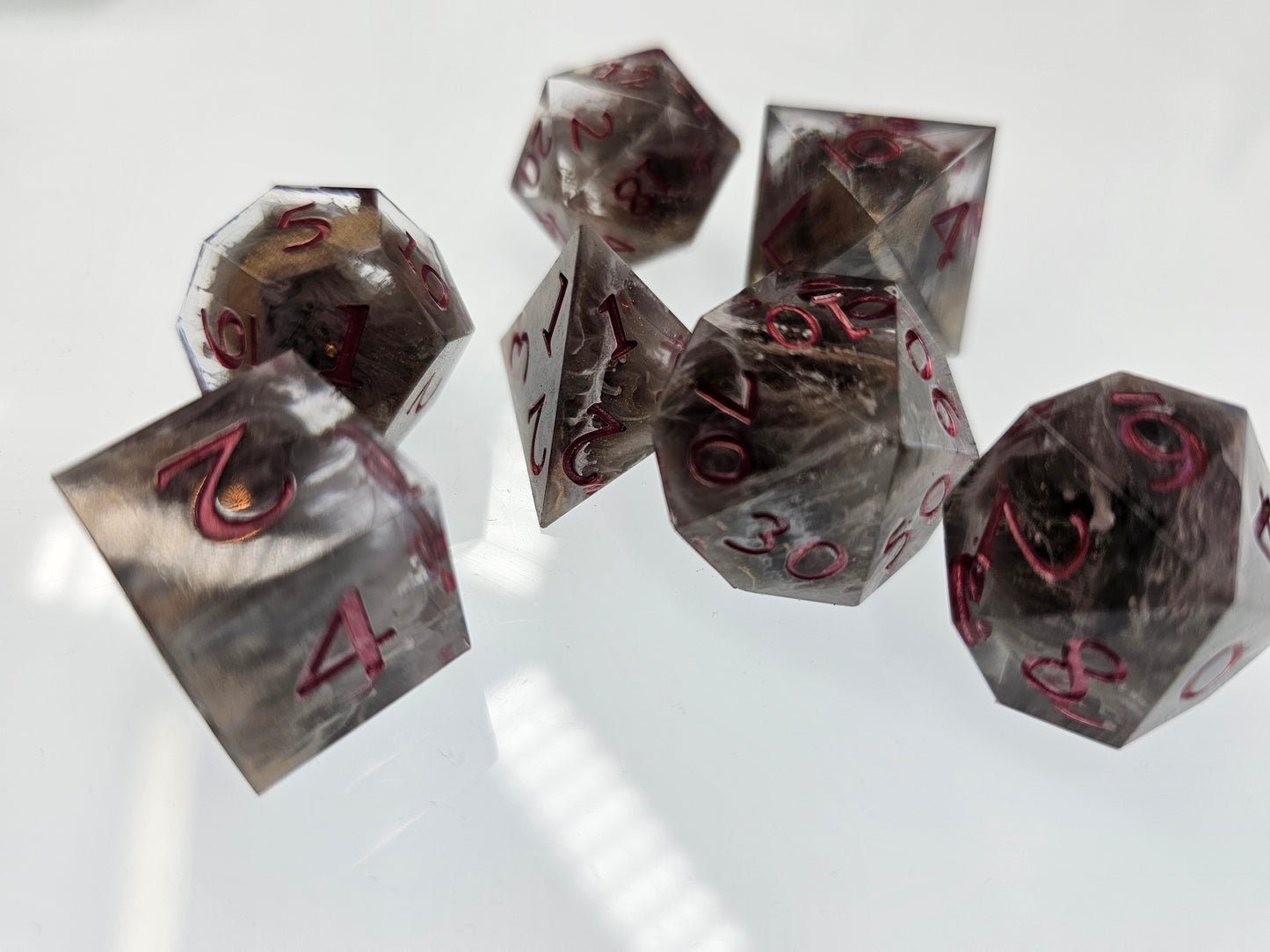 The Legend of the Vampire's Crypt Polyhedral Dice Set