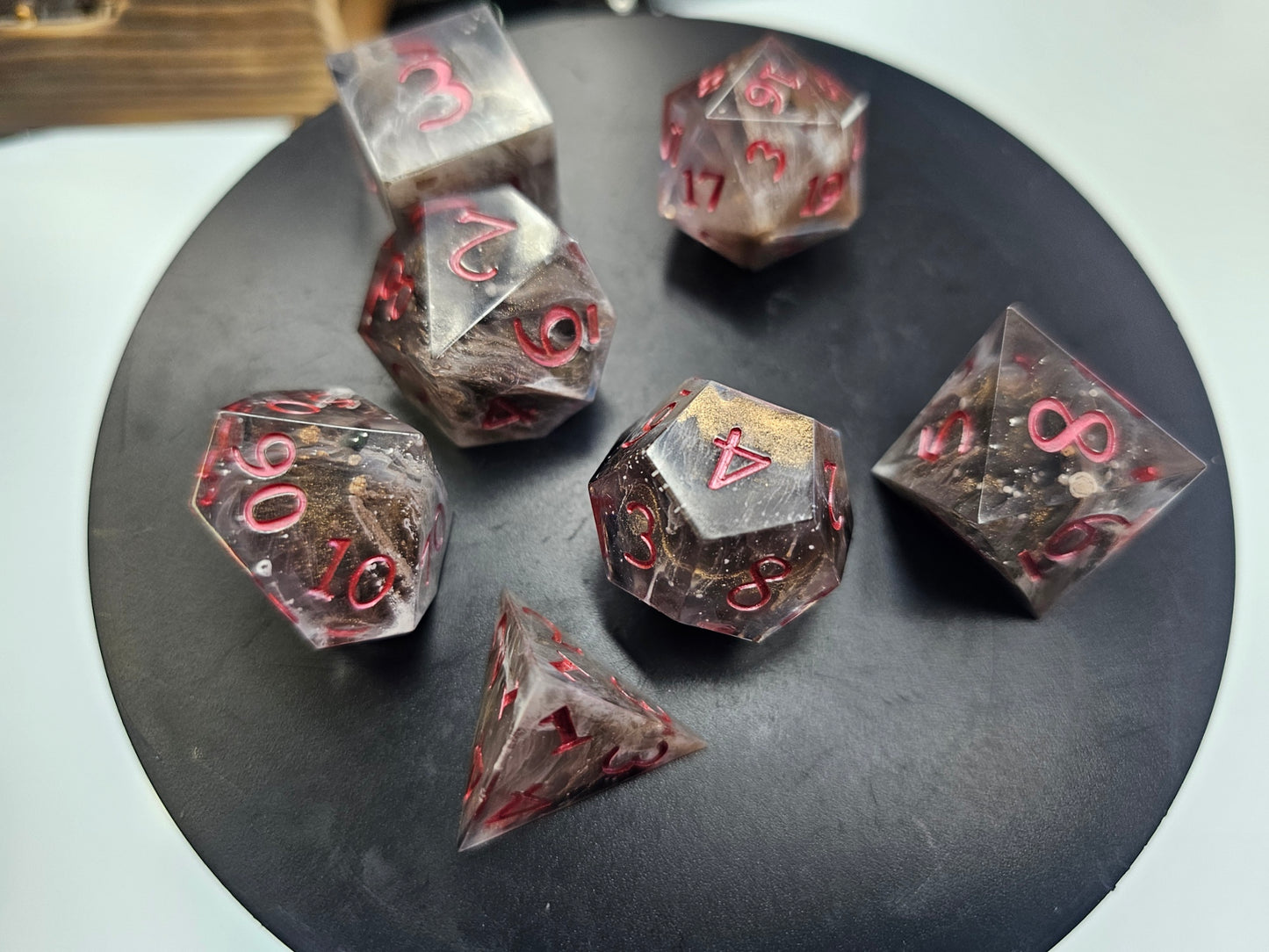 The Legend of the Vampire's Crypt Polyhedral Dice Set