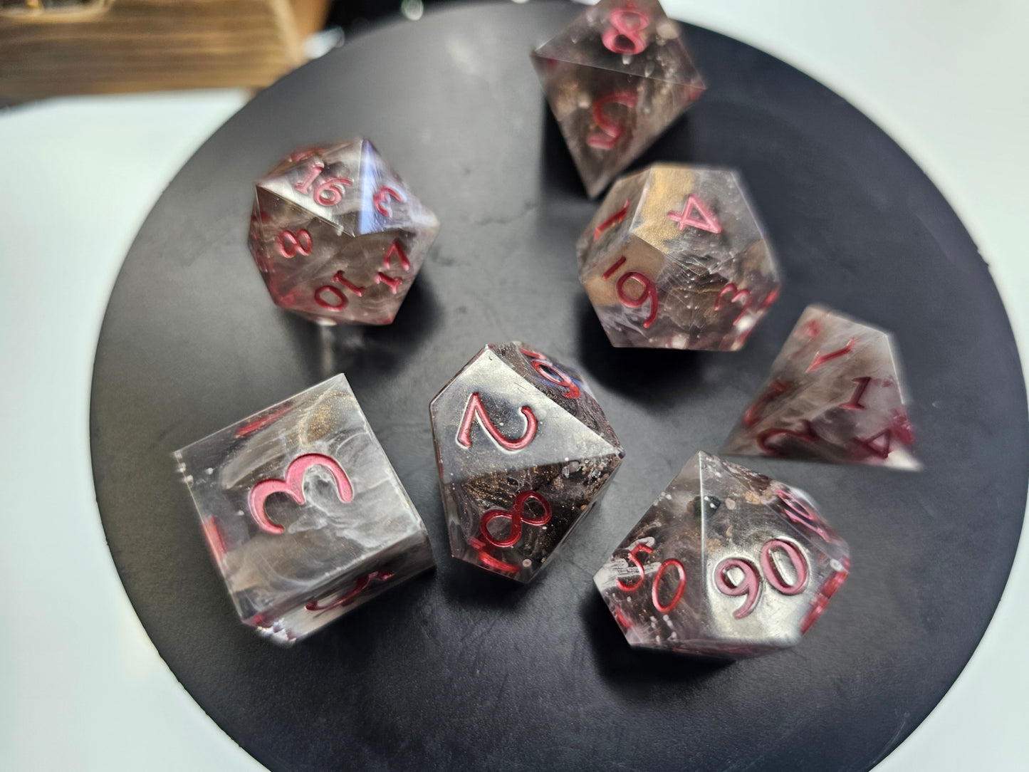 The Legend of the Vampire's Crypt Polyhedral Dice Set
