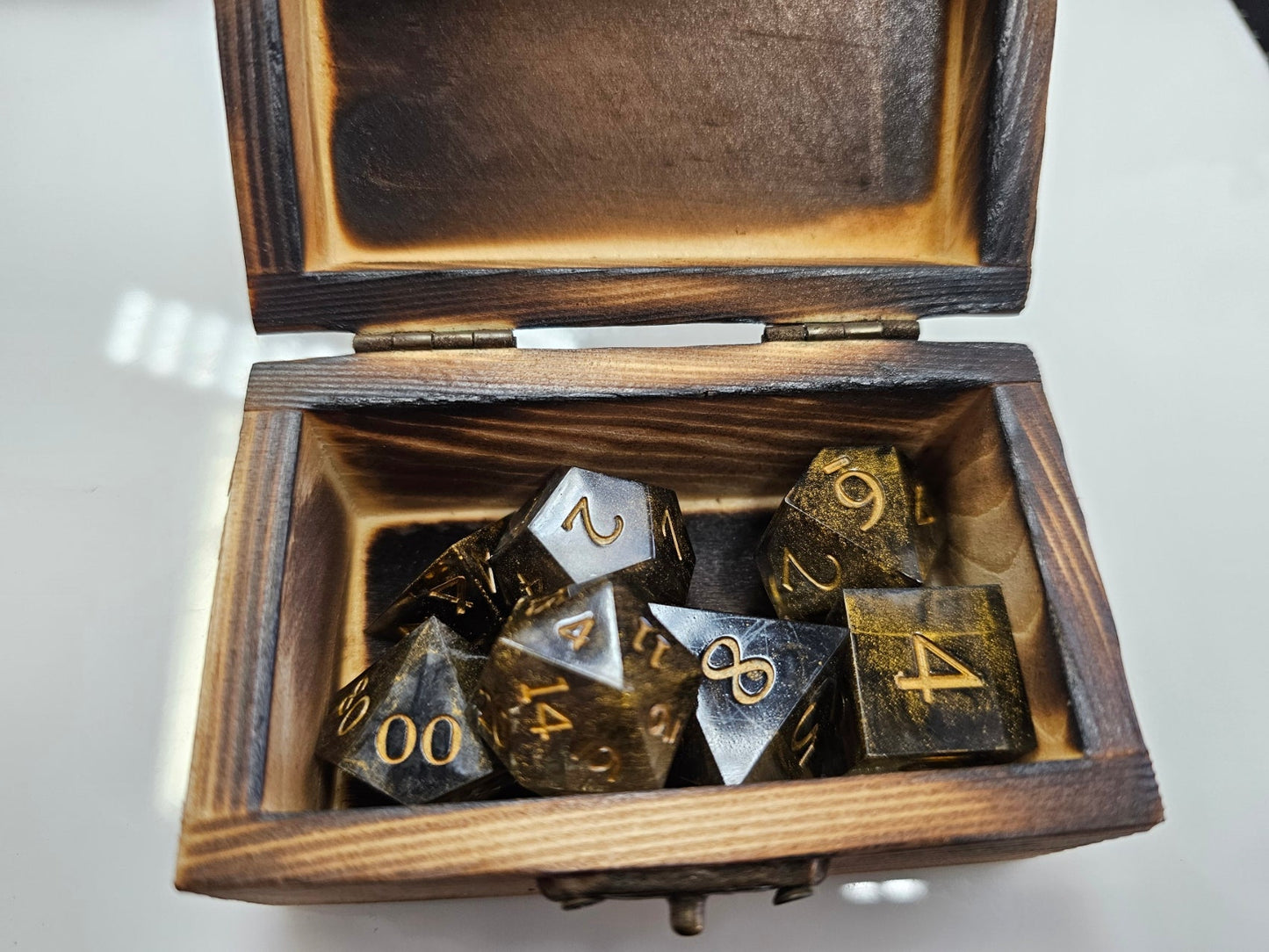 The Legend of the Dragon’s Gold Polyhedral Dice Set