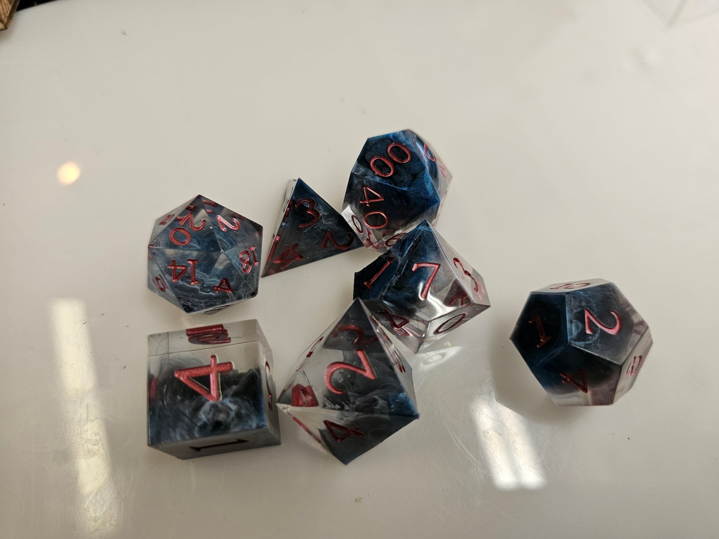 The Legend of the Frostfire Tempest dice