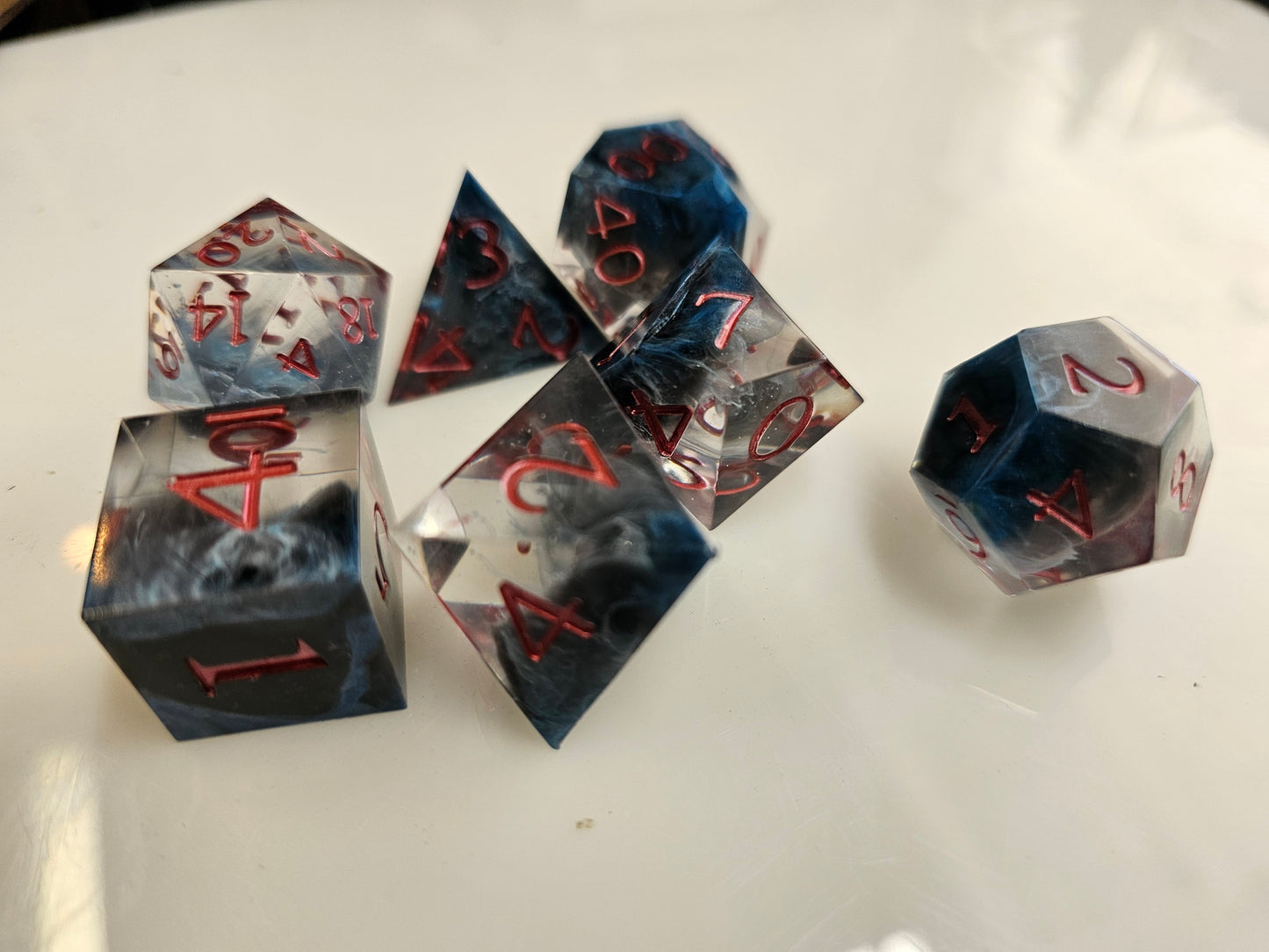 The Legend of the Frostfire Tempest dice
