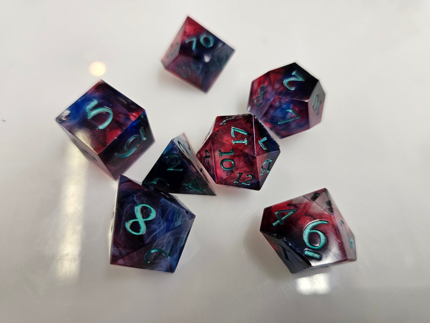 The Legend of the Cosmic Nebula Dice Set