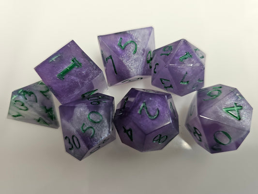 The Legend of the Moonlit Cloud Dice Set