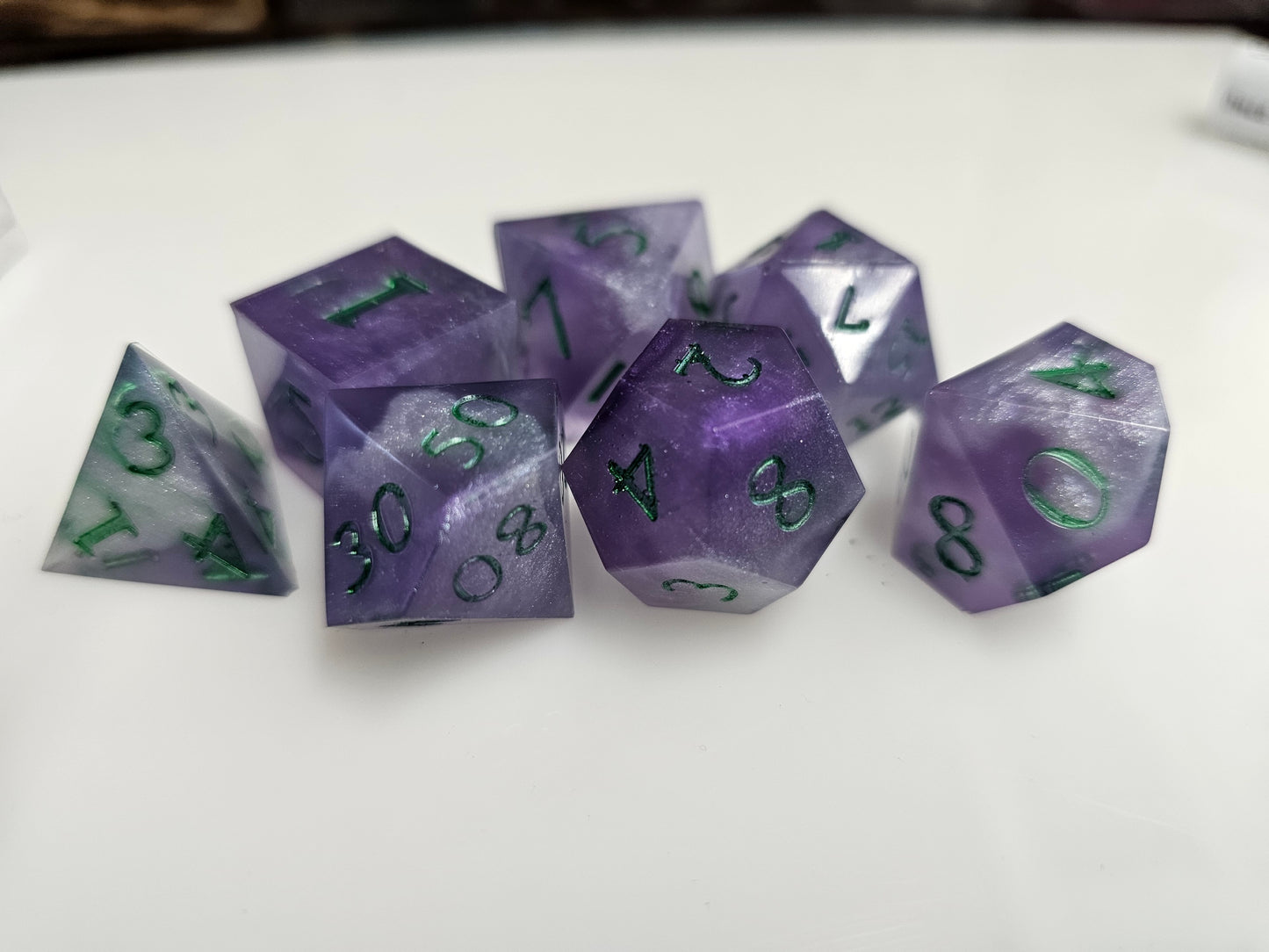 The Legend of the Moonlit Cloud Dice Set