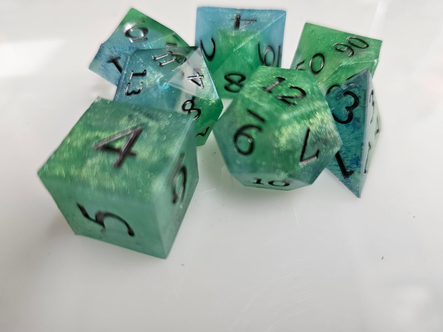 The Legend of the Mermaid’s Lagoon Polyhedral Dice Set