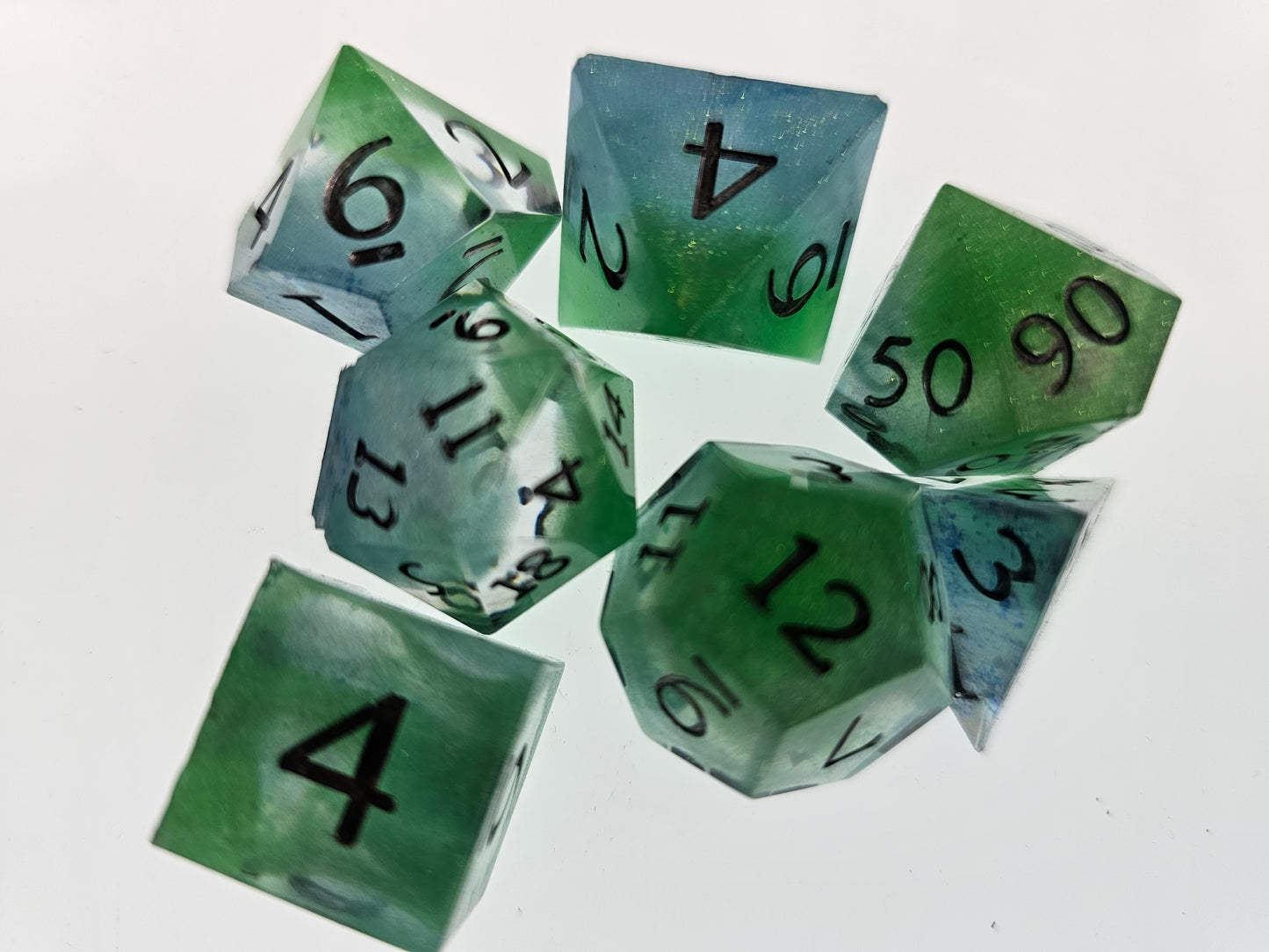 The Legend of the Mermaid’s Lagoon Polyhedral Dice Set