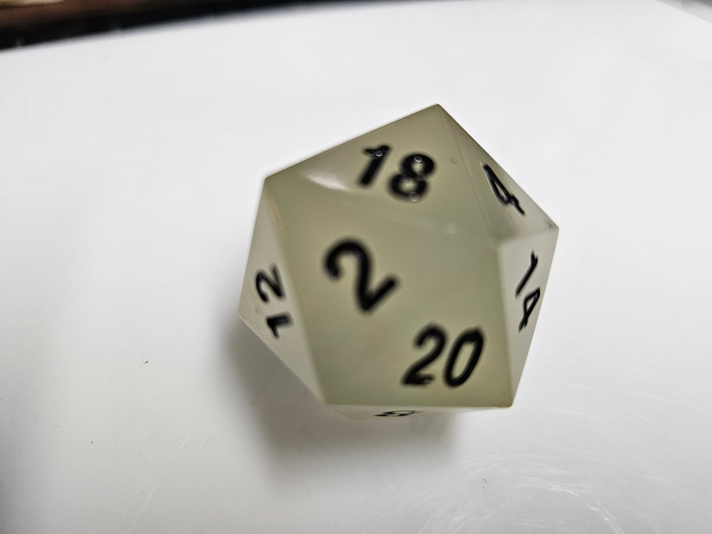 The Legend of the Pale Moonstone Polyhedral Dice