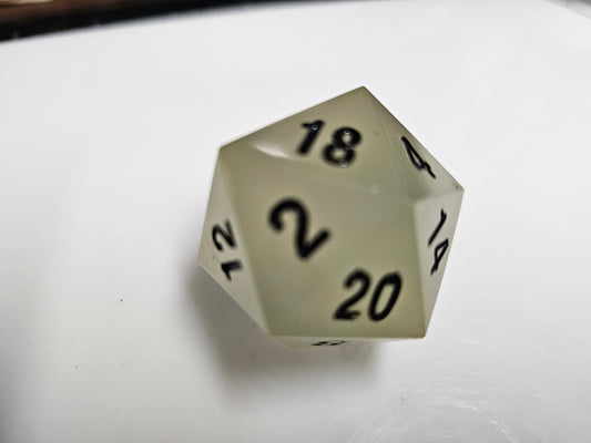 The Legend of the Pale Moonstone Polyhedral Dice