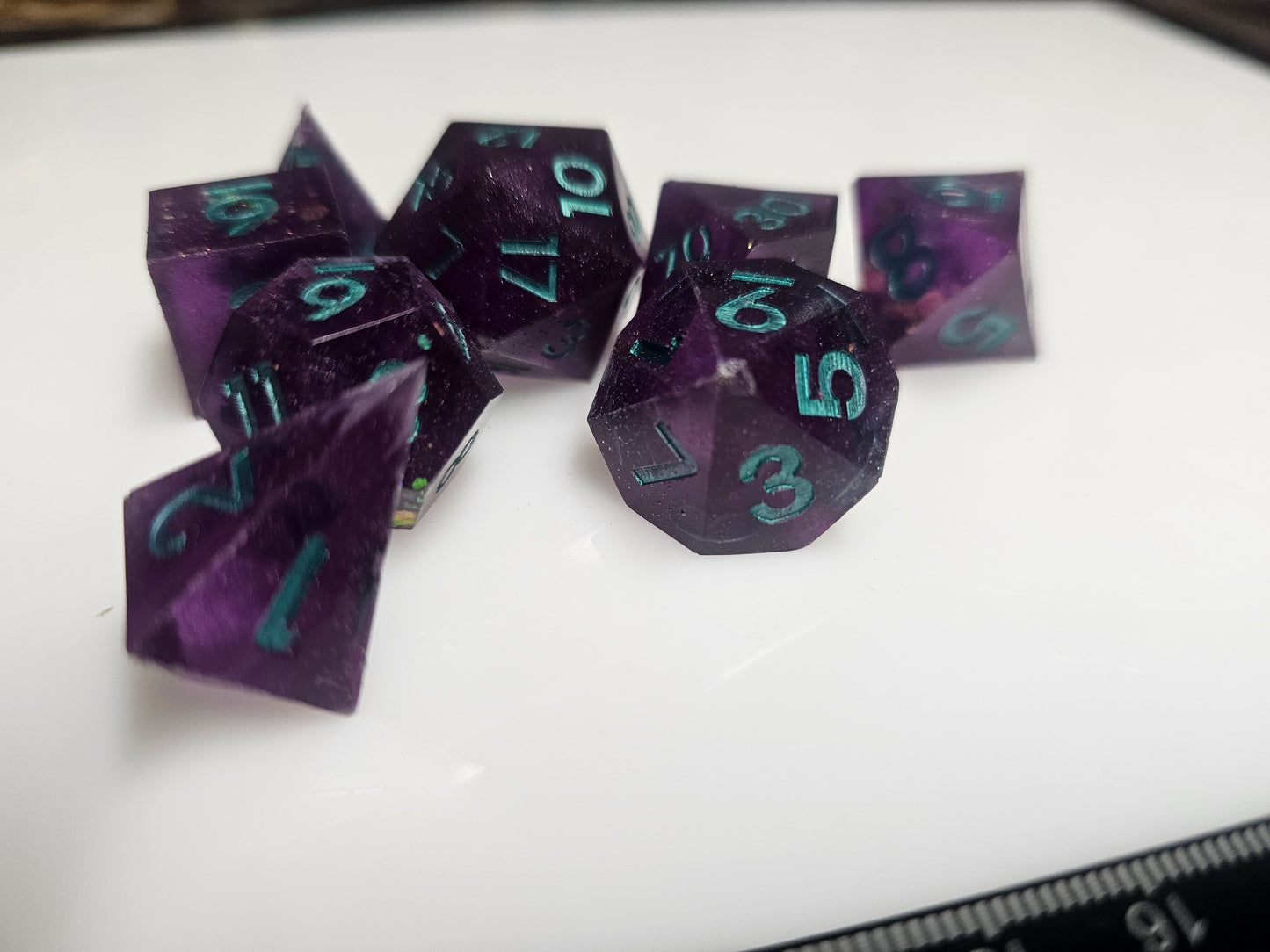 The Legend of the Midnight Abyss Polyhedral Dice Set of 9