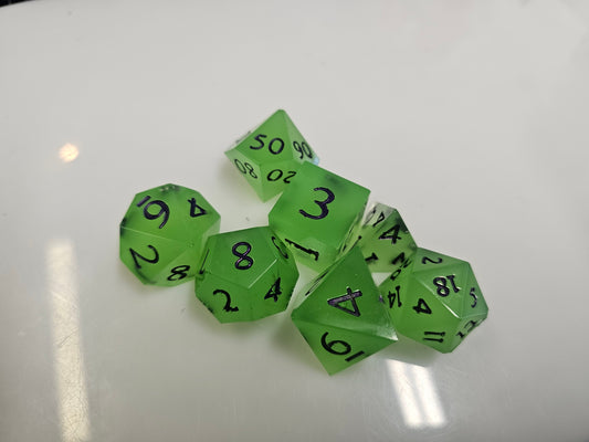 The Shards of the Slime-Core Grove dice