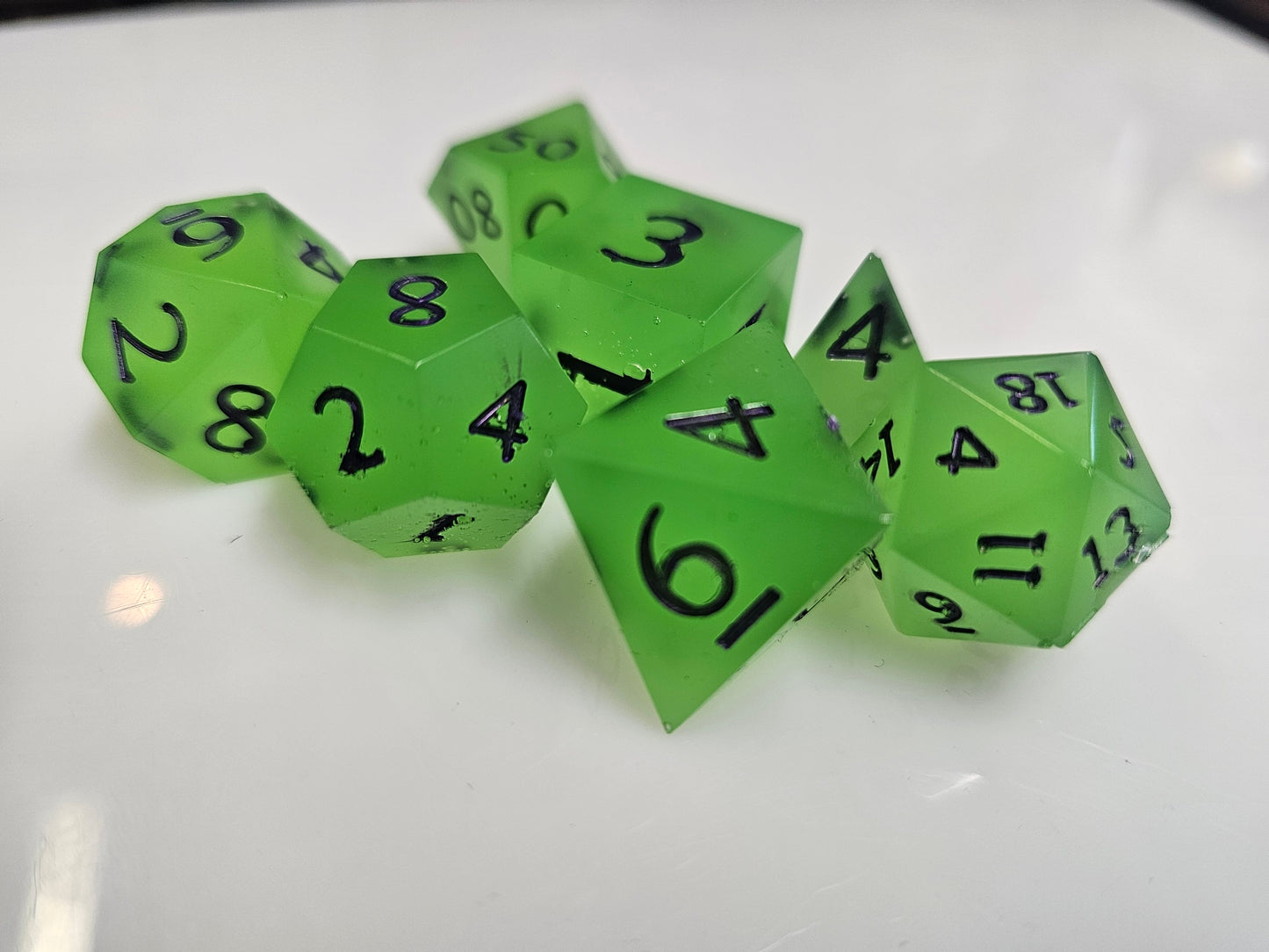 The Shards of the Slime-Core Grove dice