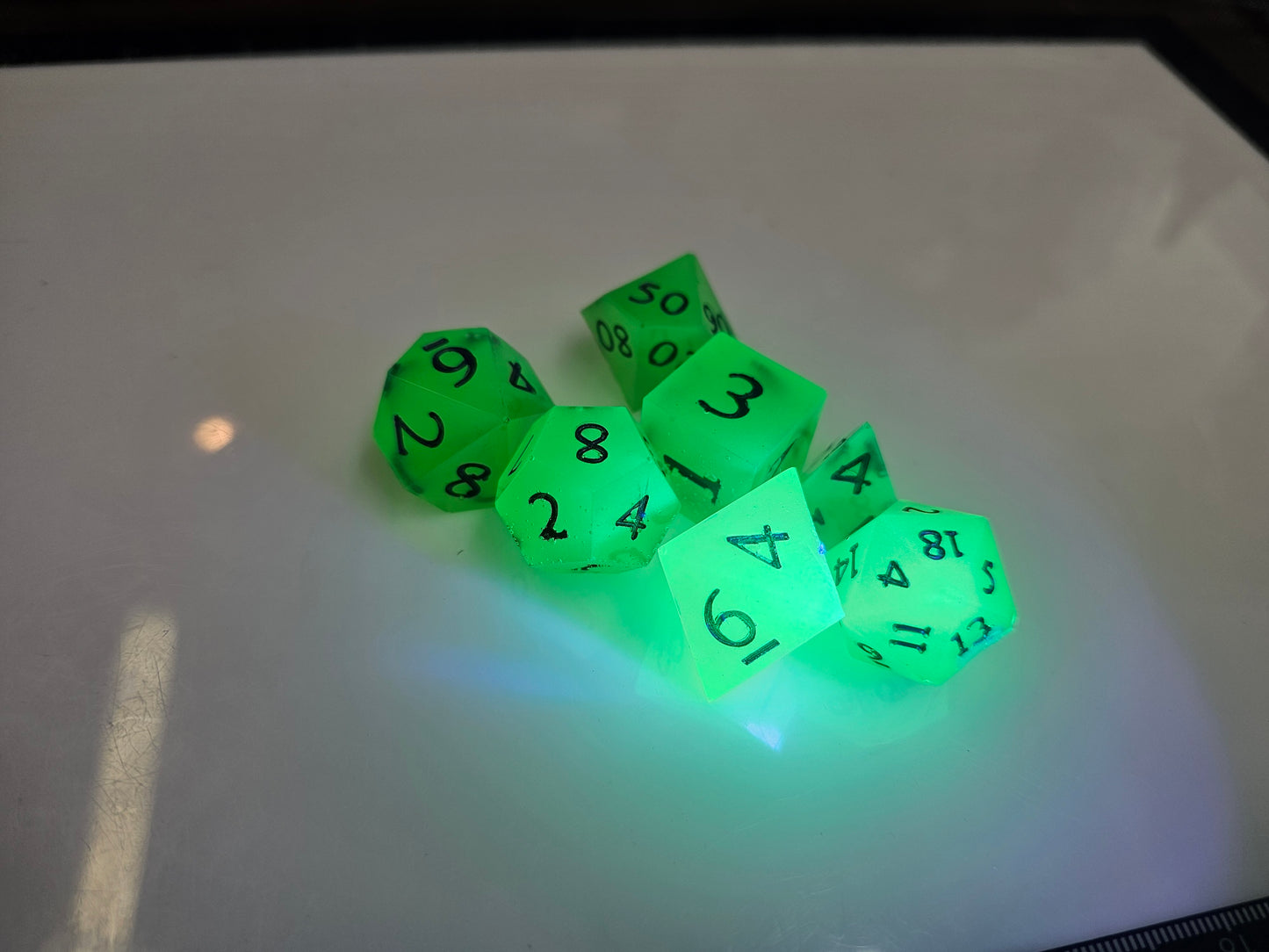 The Shards of the Slime-Core Grove dice