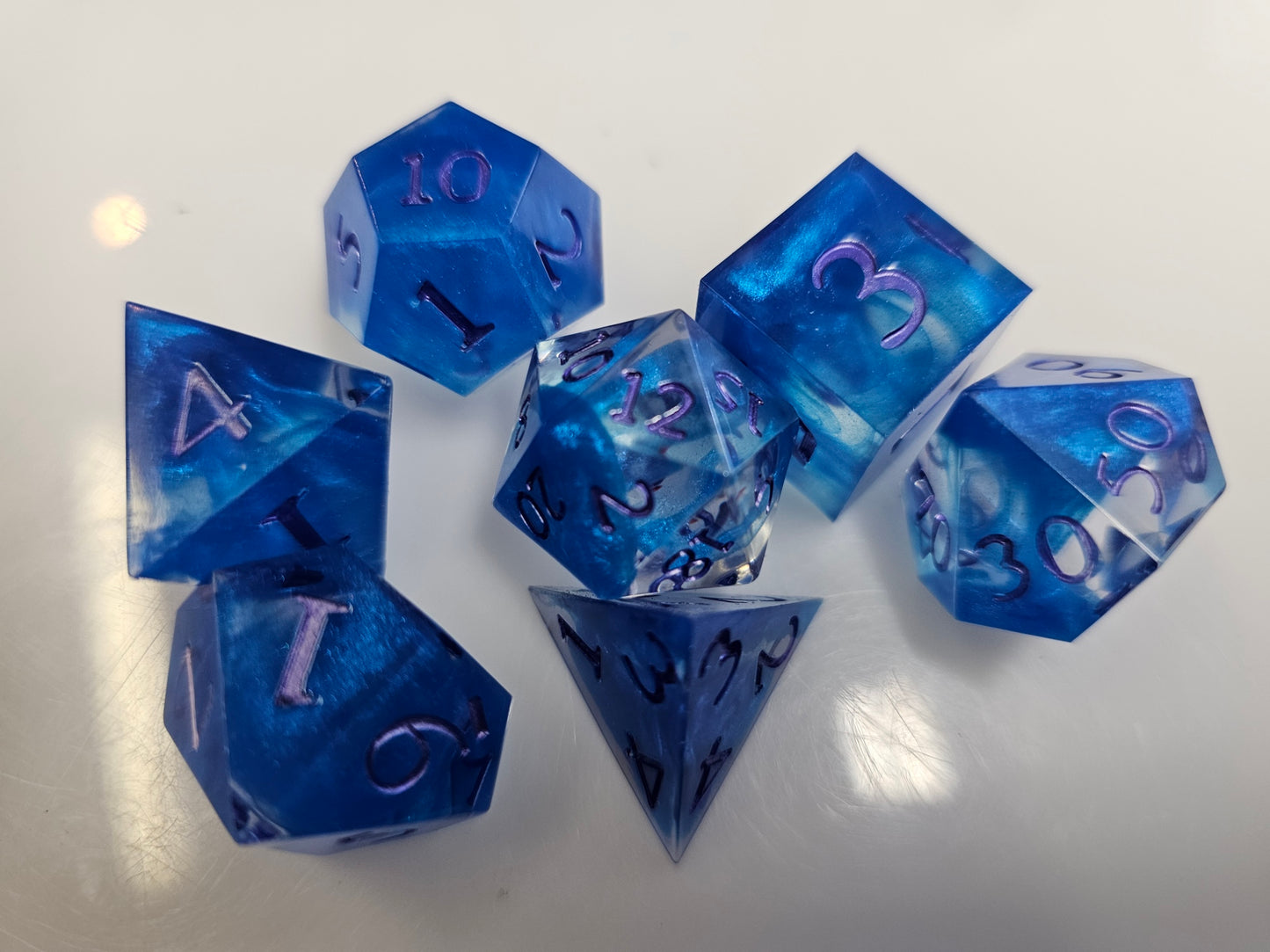 The Core of the Ice-Dragon's Breath dice