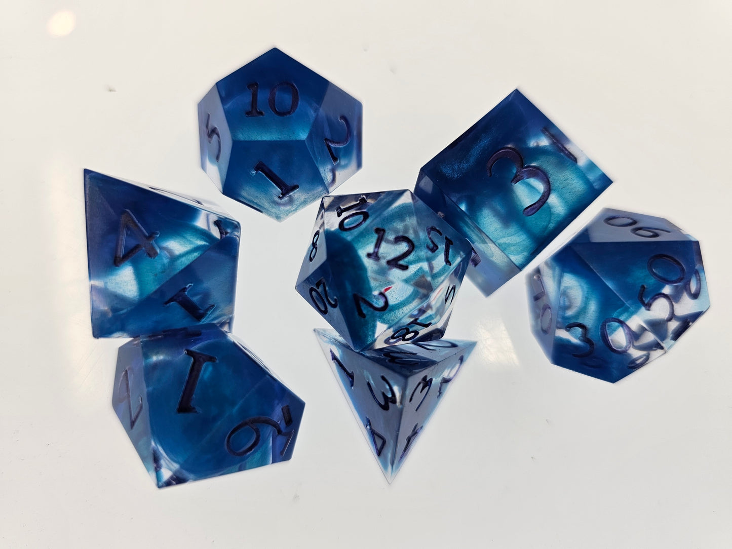 The Core of the Ice-Dragon's Breath dice