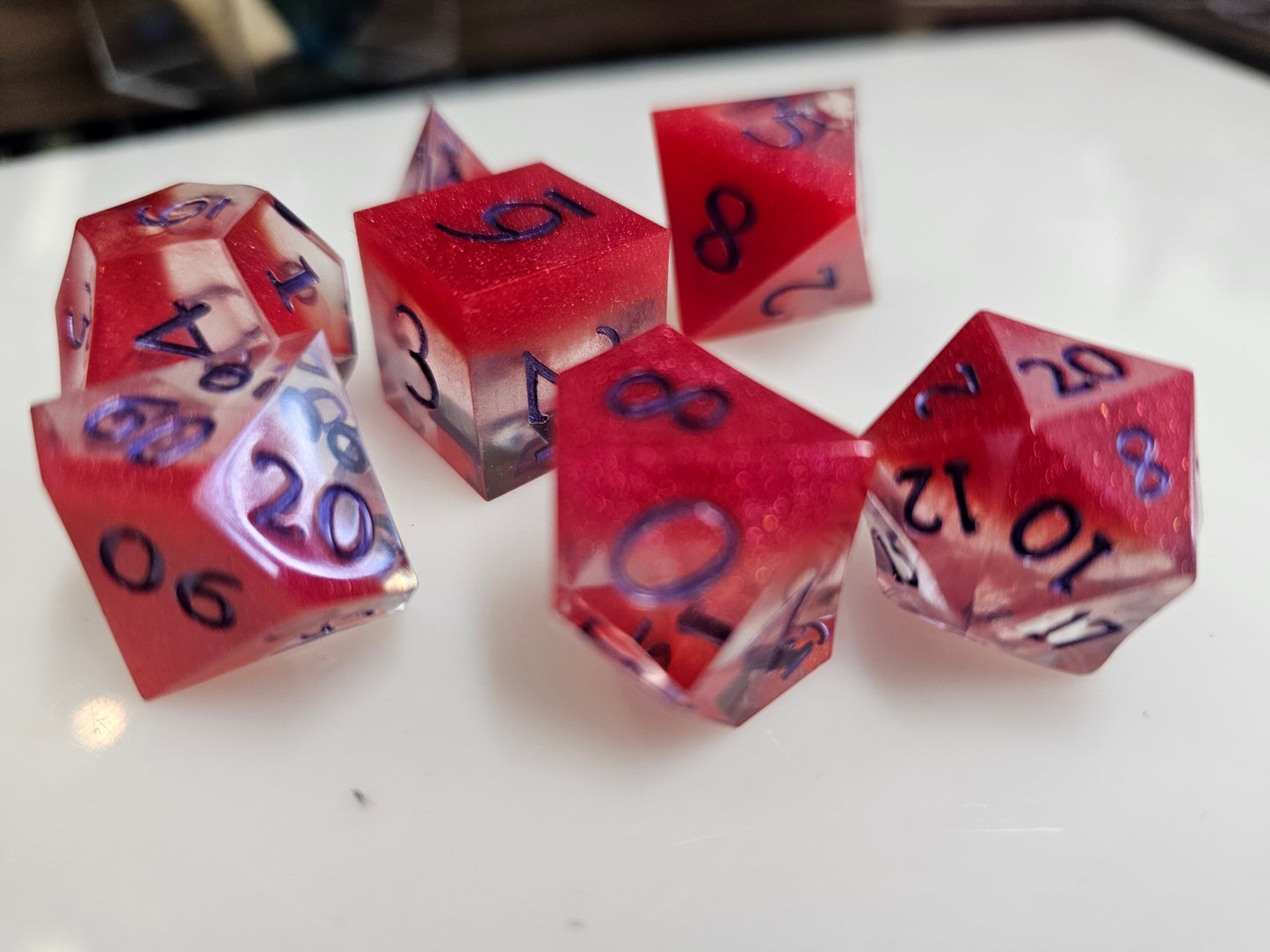 The Embers of the Dragon's Forge dice