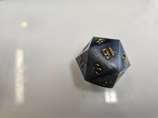 The Heart of the Obsidian Vault d20