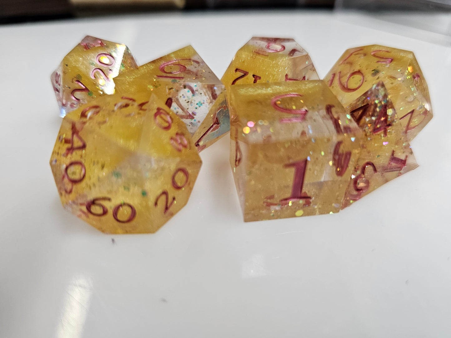 The Shards of the Carnival Sprite dice