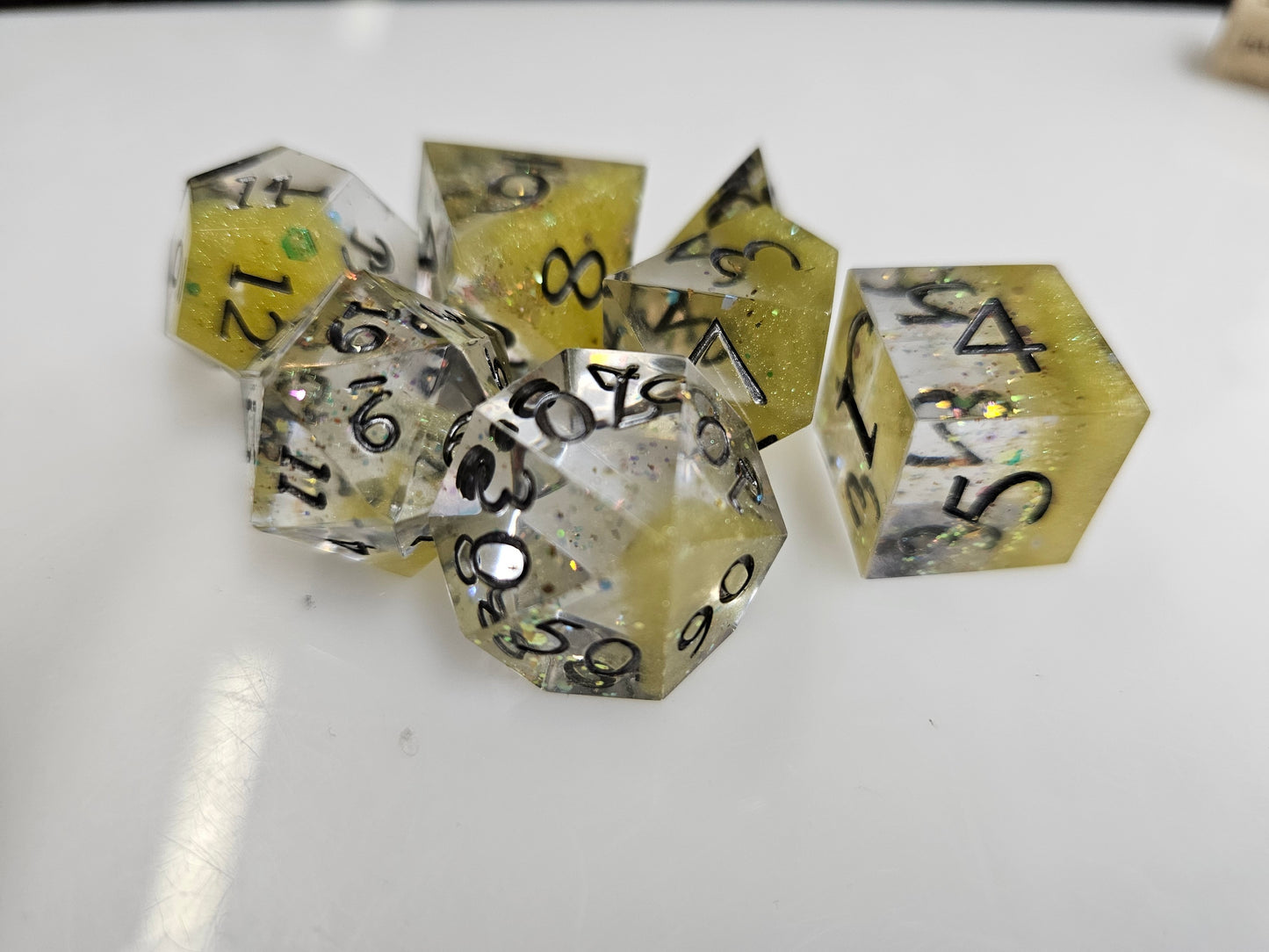 The Shards of the Sun-Dust Comet dice