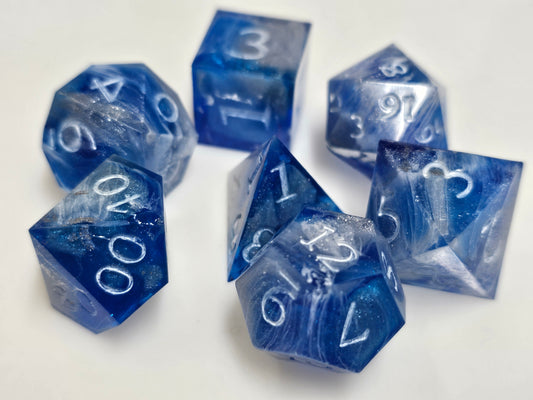 The Eye of the Astral Abyss dice - Ghost Mountain Minerals
