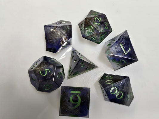 The Shadow of the Witching Well dice - Ghost Mountain Minerals
