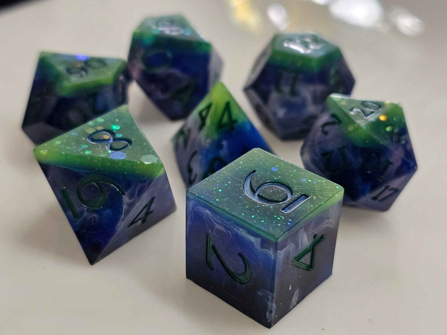 The Shimmer of the Aurora Trench