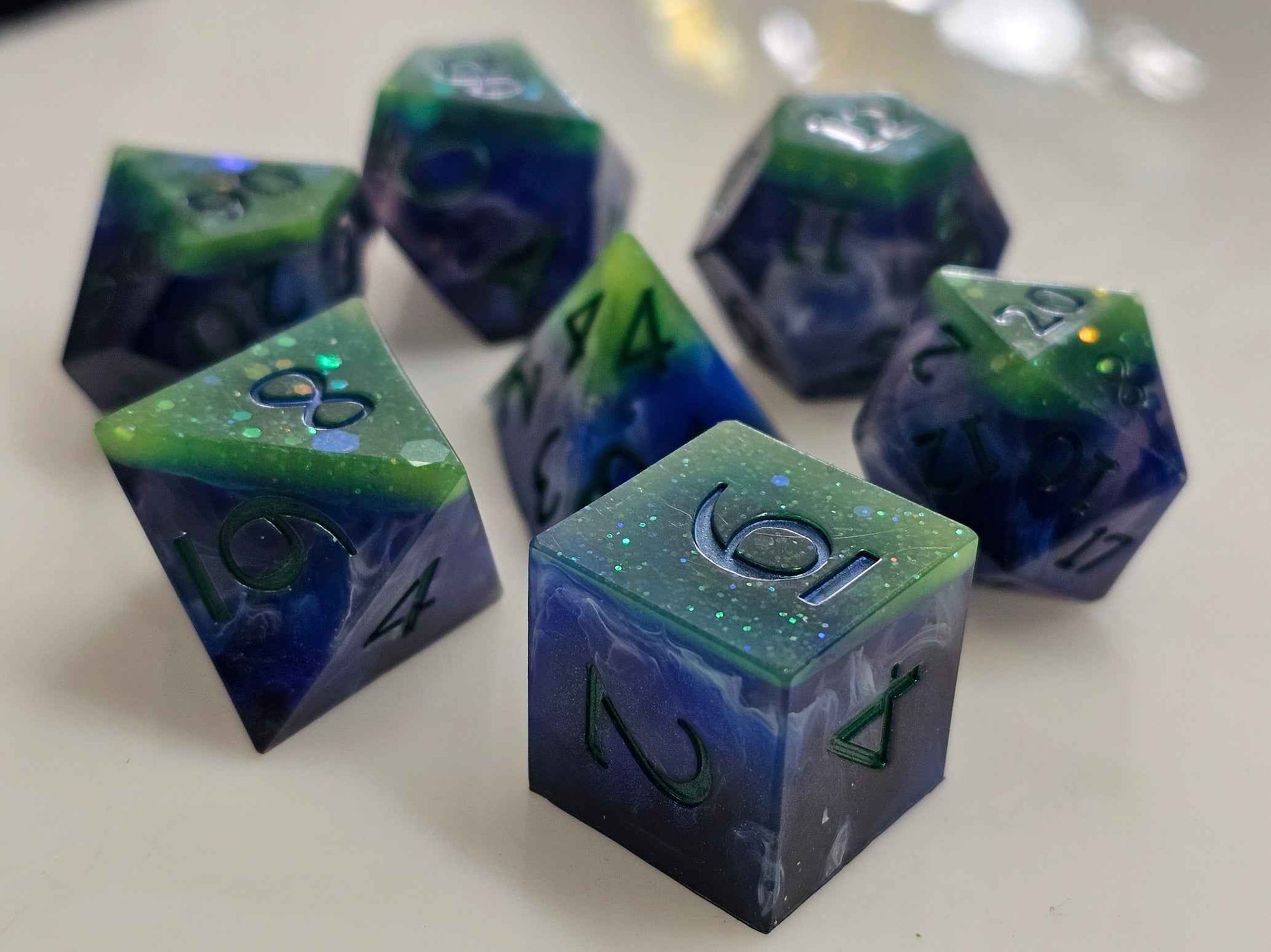 The Shimmer of the Aurora Trench